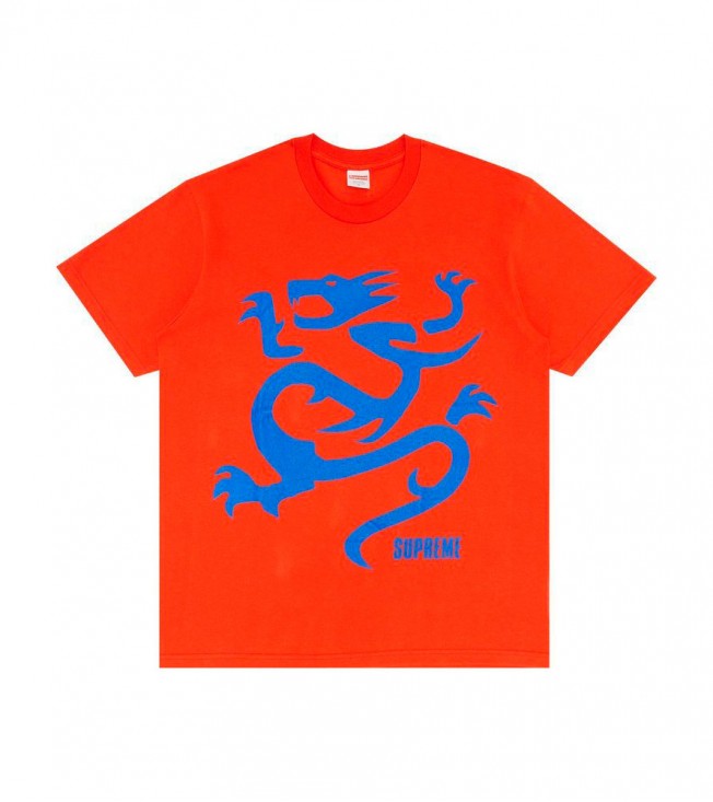 Футболка Supreme Mobb Deep Dragon Tee Tomato