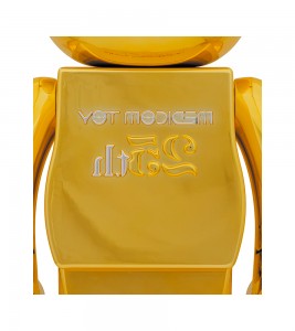 Bearbrick Medicom Toy 25th Anniversary 1000% Gold Chrome - ???? ?20