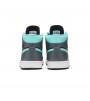 Кроссовки Jordan 1 Mid Grey Aqua