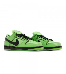 Nike Sb Dunk Low The Powerpuff Girls Buttercup - Фото №2