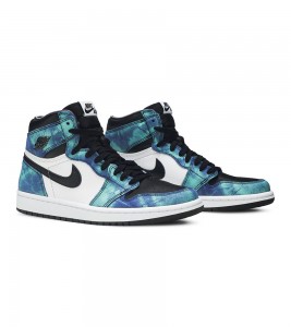 Кроссовки Air Jordan 1 Retro High Tie Dye WMNS - ???? ?20