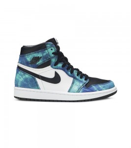 Кроссовки Air Jordan 1 Retro High Tie Dye WMNS