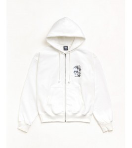 Худи Stussy Tall Dice Zip Hoodie Off White