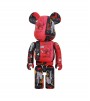Bearbrick Andy Warhol x JEAN-MICHEL BASQUIAT #1 1000%