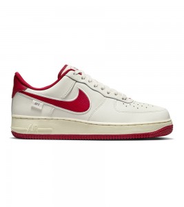 Nike Air Force 1 Low 07 Sail Gym Red
