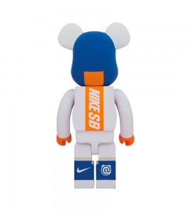 Bearbrick Nike SB 1000% White - Фото №2