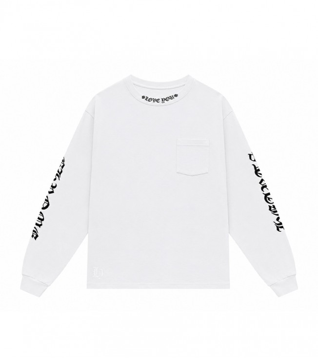 Свитшот Chrome Hearts Love You White