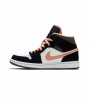 Jordan 1 Mid Peach Mocha WMNS