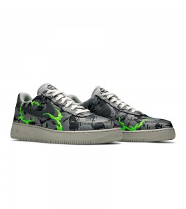 Nike Air Force 1 LX Light Smoke Grey Embroidery - ???? ?20