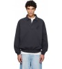 Поло Fear Of God Essentials Black Holiday Embroidered Classic Polo