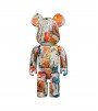 Bearbrick Andy Warhol x JEAN-MICHEL BASQUIAT #4 1000%
