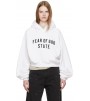 Худи Fear Of God Essentials White Fleece Raglan Hoodie