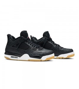 Кроссовки Jordan 4 Retro Laser Black Gum (GS) - ???? ?20