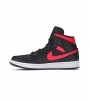 Air Jordan 1 Mid "Siren Red" WMNS	