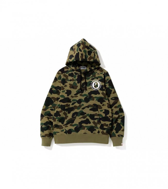 Худи BAPE 1st Camo Kanji Hoodie Green