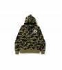 Худи BAPE 1st Camo Kanji Hoodie Green
