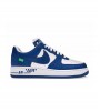 Louis Vuitton Nike Air Force 1 Low By Virgil Abloh White Royal