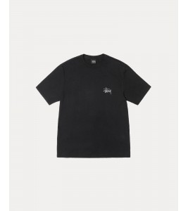 Stussy Basic Tee Black Grey - Фото №2