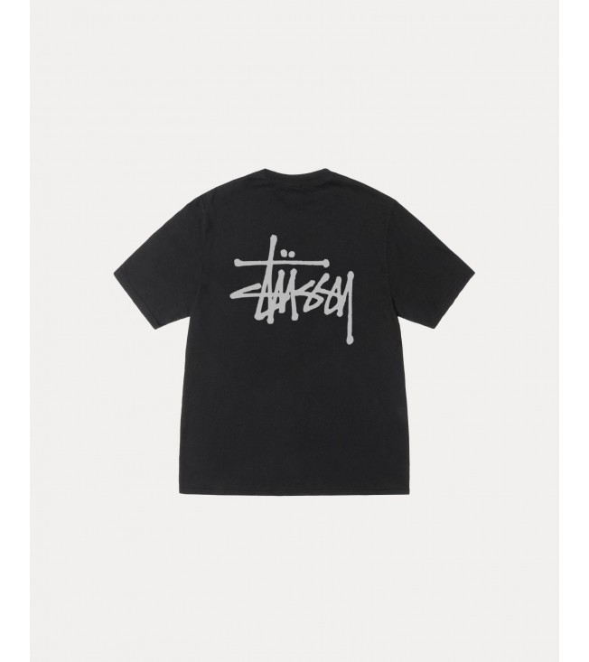 Stussy Basic Tee Black Grey