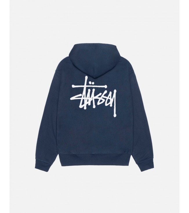 Худи Stussy Basic  Hoodie Navy