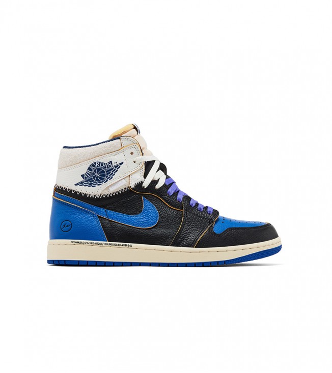 Jordan 1 Retro High OG SP Fragment x Union LA Sport Royal