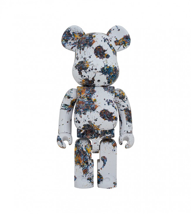 Bearbrick Jackson Pollock Splash 1000%