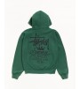 Худи Stussy Summer Classics Hoodie Garment Dyed Pine