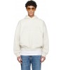 Худи Fear Of God Essentials Off-White Holiday Embossed 'Essentials' Classic Hoodie