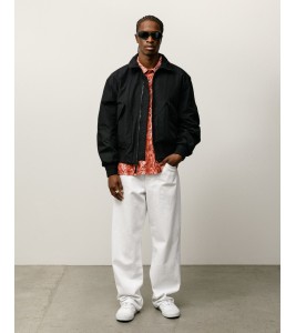 Куртка Stussy Mock Neck Flight Bomber Black