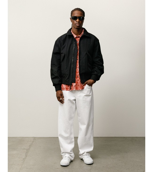 Куртка Stussy Mock Neck Flight Bomber Black