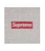Supreme Inside Out Box Logo Hooded Sweatshirt Heather Grey