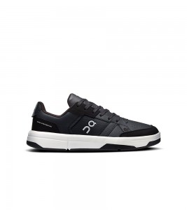 On Running The Roger Clubhouse Black White Wmns