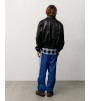 Куртка Stussy Leather Work Jacket Black
