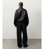 Куртка Stussy Leather Work Jacket Black