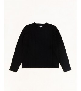 Свитер Stussy Merino Roll Neck Sweater Black