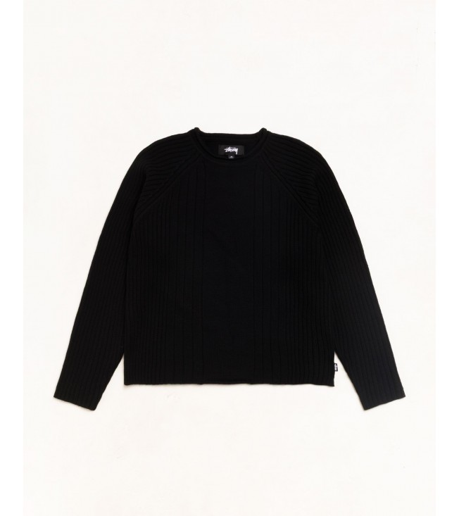 Свитер Stussy Merino Roll Neck Sweater Black
