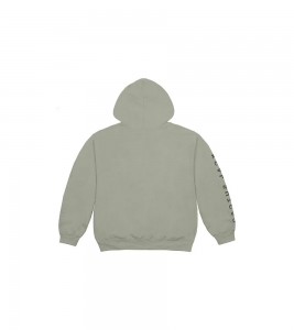 Travis Scott New Sight Zip Up Hoodie Olive - Фото №2