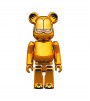 Bearbrick Garfield 100% & 400% Set Gold Chrome Ver.