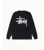 Лонгслив Stussy Basic Stüssy Ls Tee Black