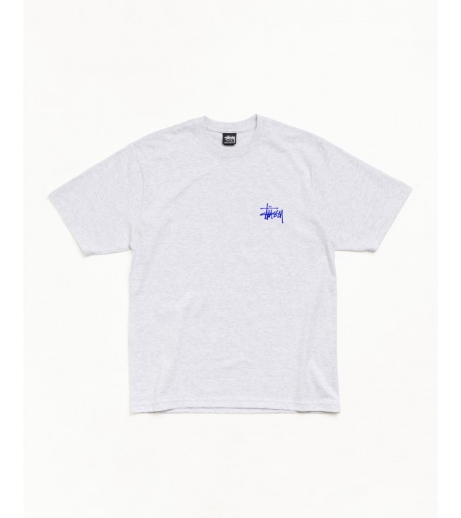 Футболка Stussy Basic Stüssy Tee Ash Heather/Blue