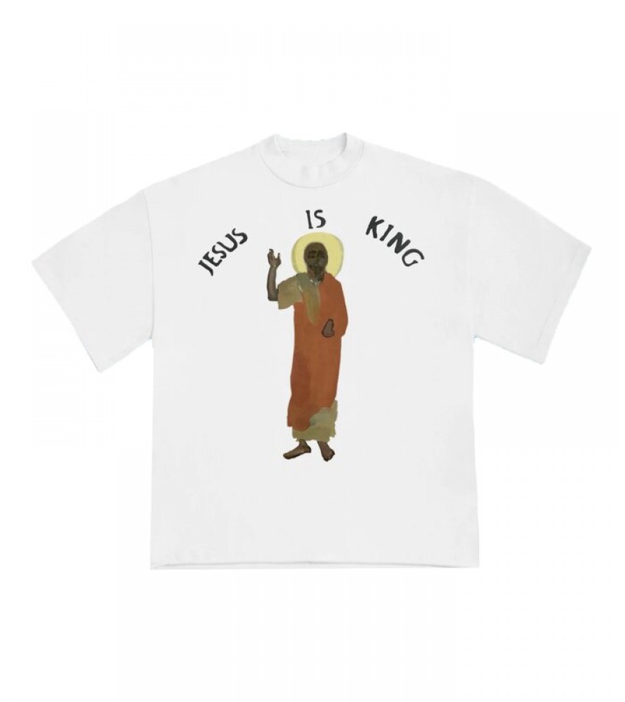 JESUS IS KING KANYE WEST シャツ Футболка Kanye West - Оригинал - WERARE