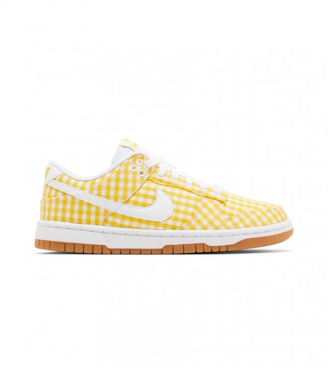 Nike Dunk Low Yellow Gingham WMNS