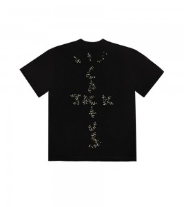 Футболка Travis Scott x McDonald's Sesame Inv Black Brown - Фото №2
