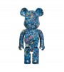 Bearbrick Jackson Pollock Studio 1000% Chrome Ver.
