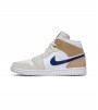 Кроссовки Jordan 1 Mid Tan Suede