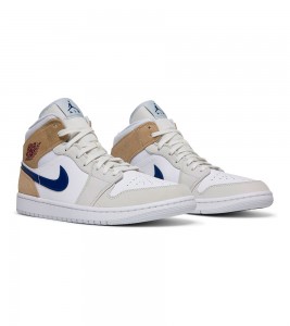 Кроссовки Jordan 1 Mid Tan Suede - ???? ?20