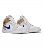 Кроссовки Jordan 1 Mid Tan Suede