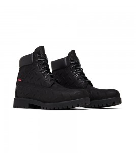 Timberland 6 Premium Waterproof Boot Supreme Diamond Plate Black - Фото №2