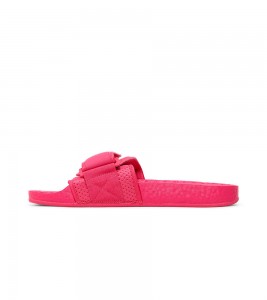 Шлепанцы Pharrell x adidas Boost Slide Pink - Фото №2