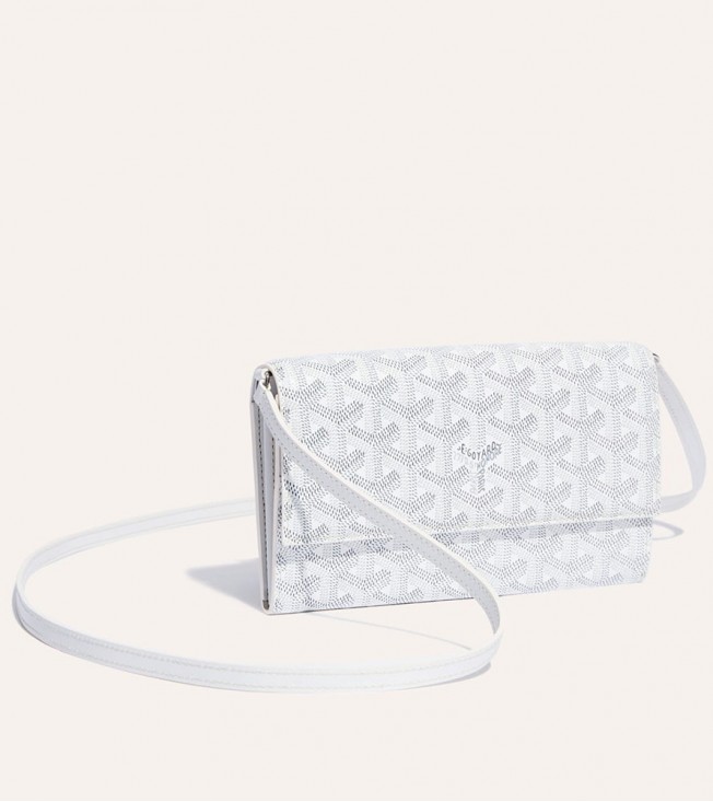 Сумка Goyard Varenne Continental Wallet White